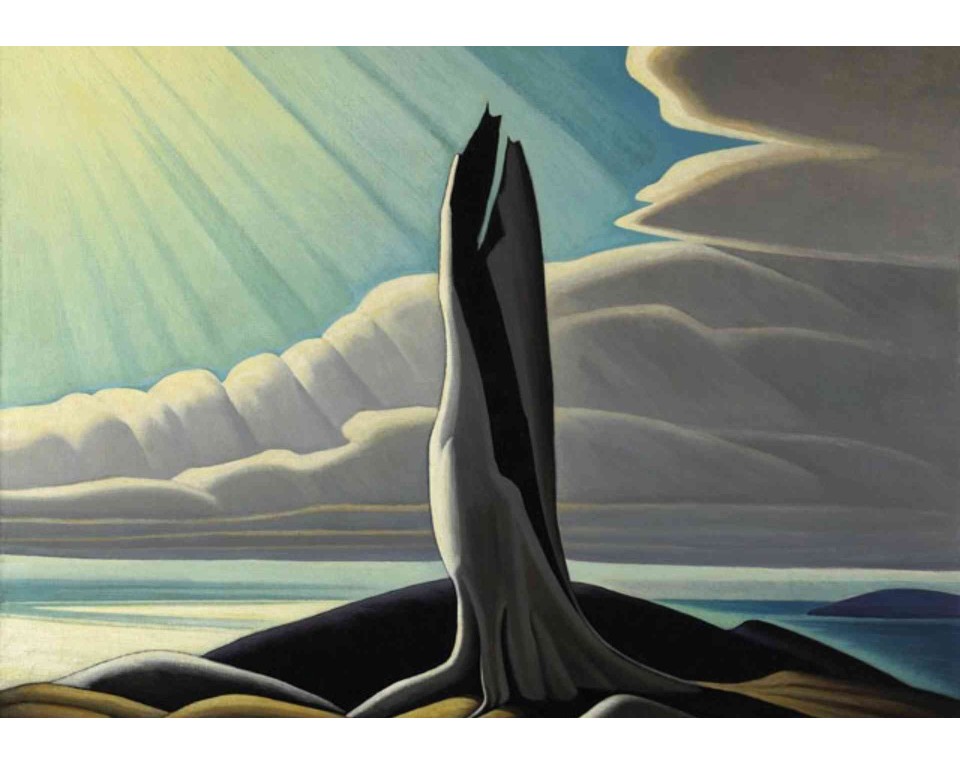 ΠΙΝΑΚΑΣ ΣΕ ΚΑΜΒΑ Lawren Harris - North Shore, Lake Superior