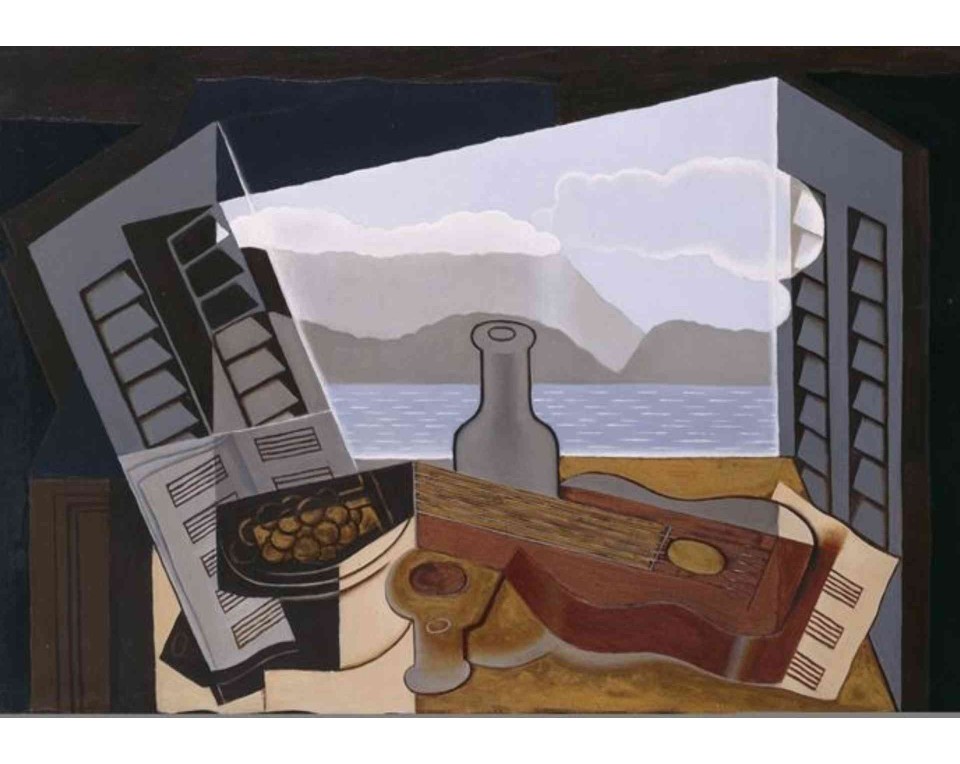ΠΙΝΑΚΑΣ ΣΕ ΚΑΜΒΑ Juan Gris - Ανοιχτό Παράθυρο