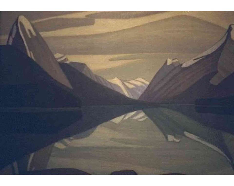 ΠΙΝΑΚΑΣ ΣΕ ΚΑΜΒΑ Lawren Harris - Maligne Lake, Jasper Park
