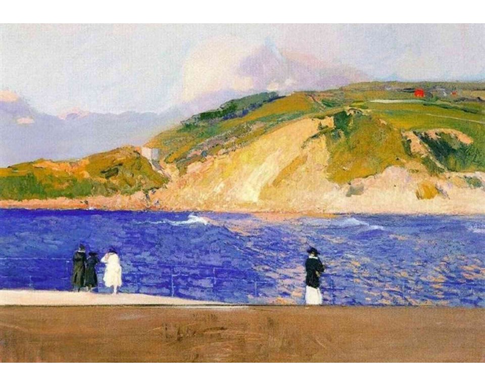 ΠΙΝΑΚΑΣ ΣΕ ΚΑΜΒΑ Joaquín Sorolla - Monte Ullia, San Sebastian