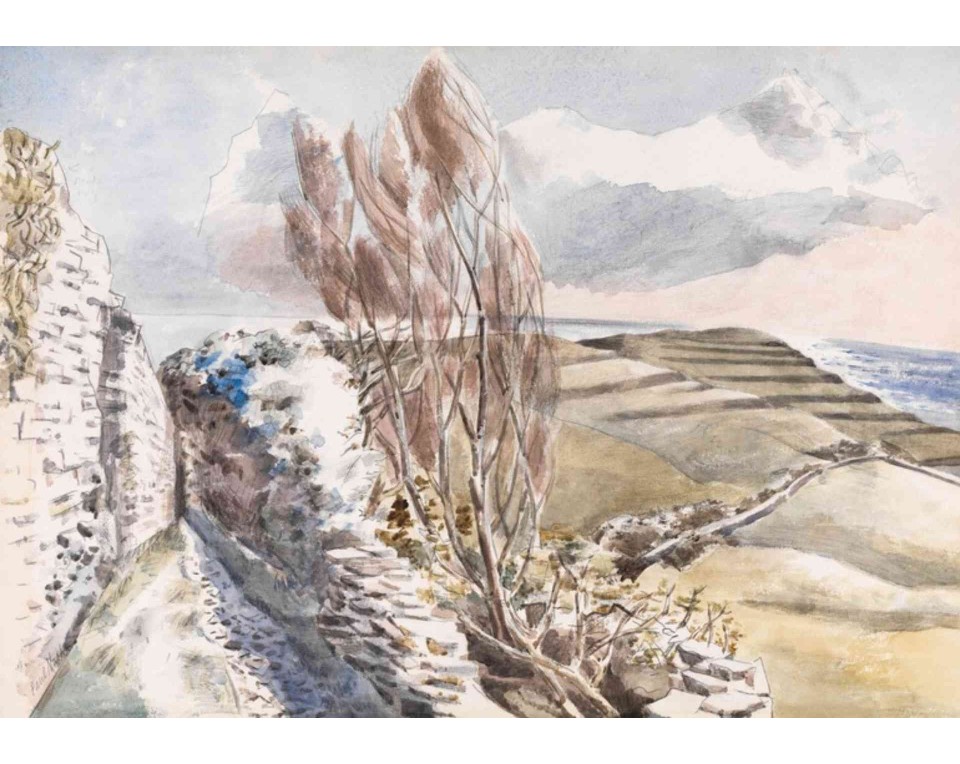 ΠΙΝΑΚΑΣ ΣΕ ΚΑΜΒΑ Paul Nash - Worth Matravers, Dorset