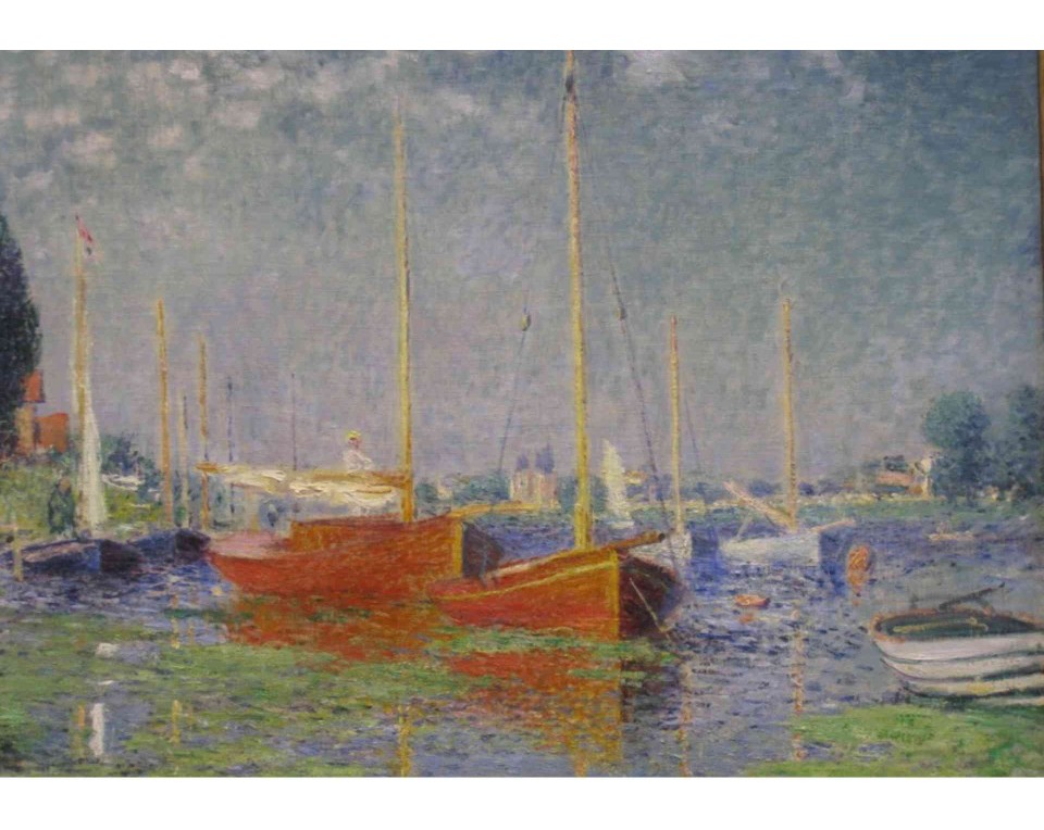 ΠΙΝΑΚΑΣ ΣΕ ΚΑΜΒΑ Claude Monet - Argenteuil