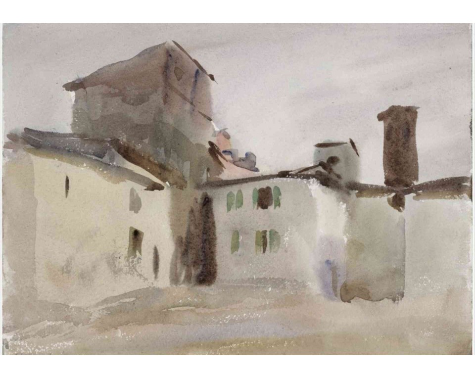 ΠΙΝΑΚΑΣ ΣΕ ΚΑΜΒΑ John Singer Sargent - Borgo San Lorenzo