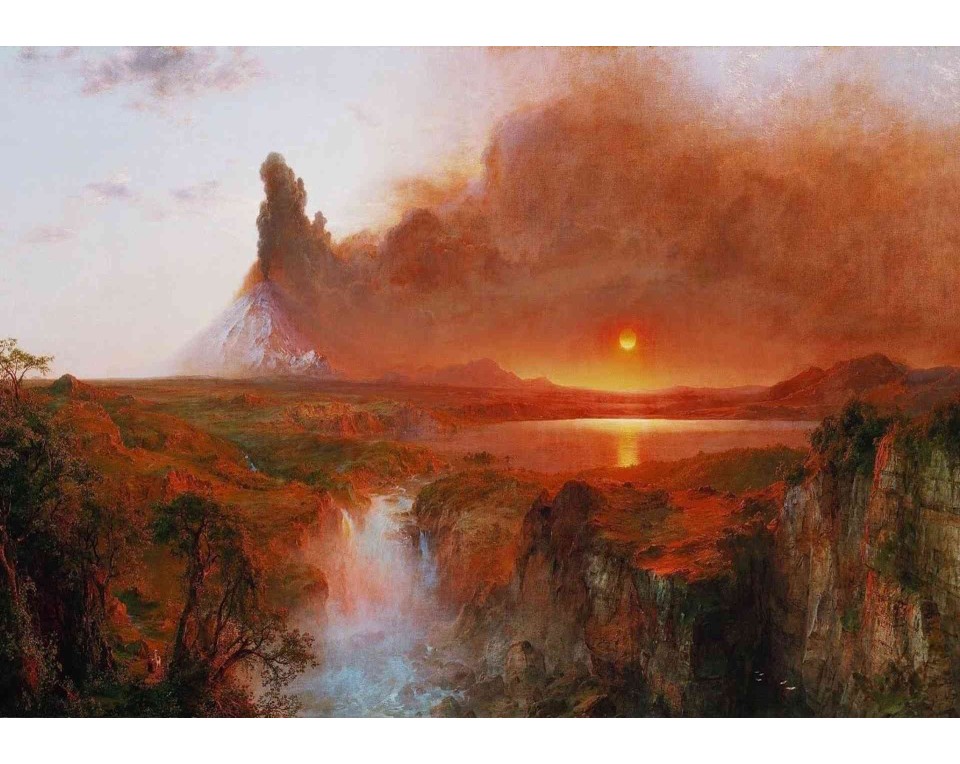 ΠΙΝΑΚΑΣ ΣΕ ΚΑΜΒΑ Frederic Edwin Church - Κοτοπάξι