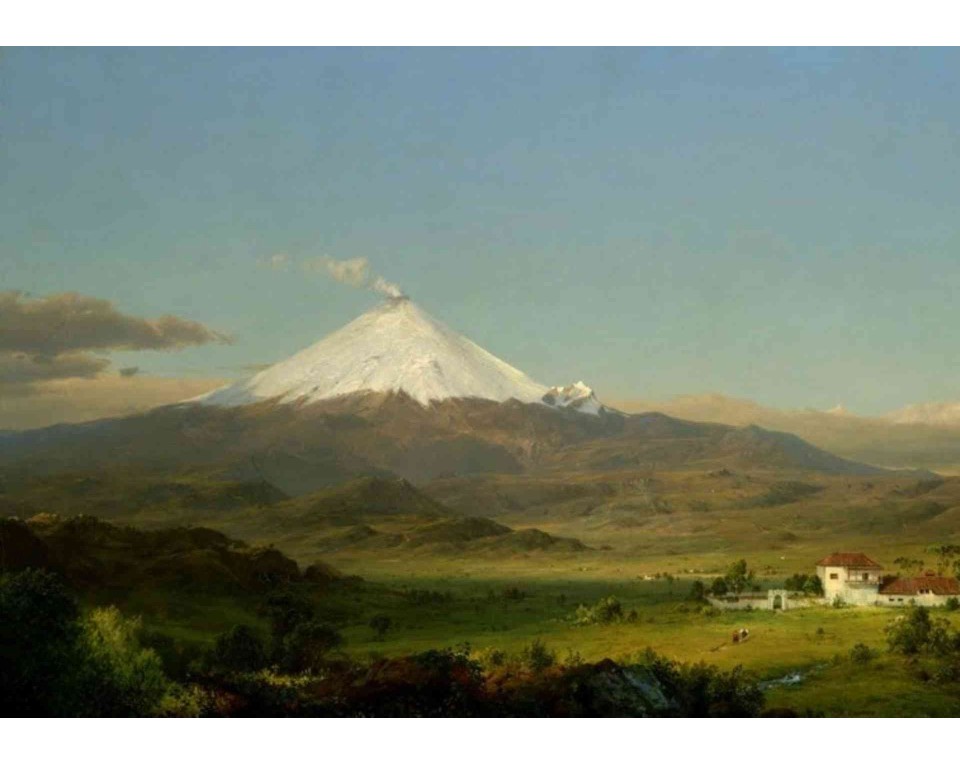 ΠΙΝΑΚΑΣ ΣΕ ΚΑΜΒΑ Frederic Edwin Church - Κοτοπάξι