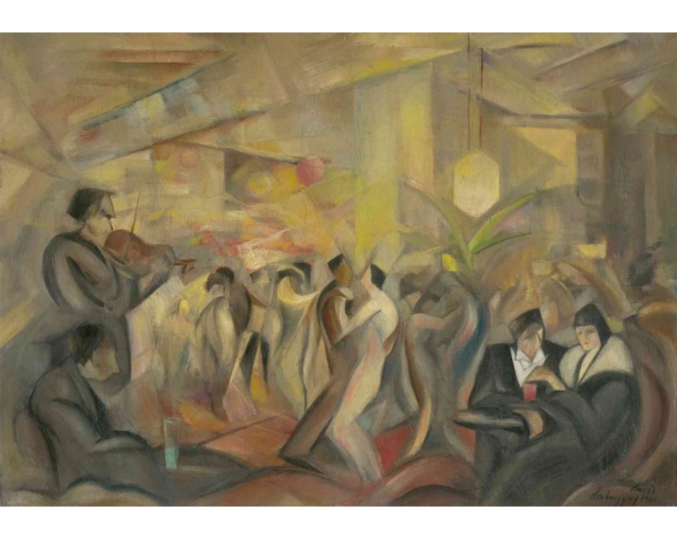 ΠΙΝΑΚΑΣ ΣΕ ΚΑΜΒΑ Zolo Palugyay - Παρισινό Καφέ