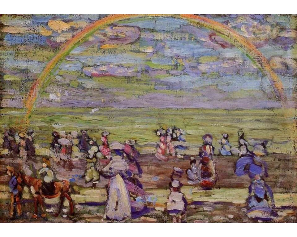 ΠΙΝΑΚΑΣ ΣΕ ΚΑΜΒΑ Maurice Prendergast - Ουράνιο Τόξο