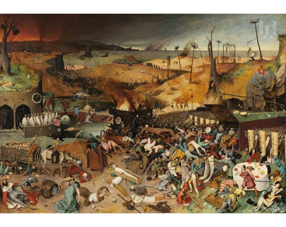 ΠΙΝΑΚΑΣ ΣΕ ΚΑΜΒΑ Pieter Bruegel the Elder - Ο Θρίαμβος του Θανάτου