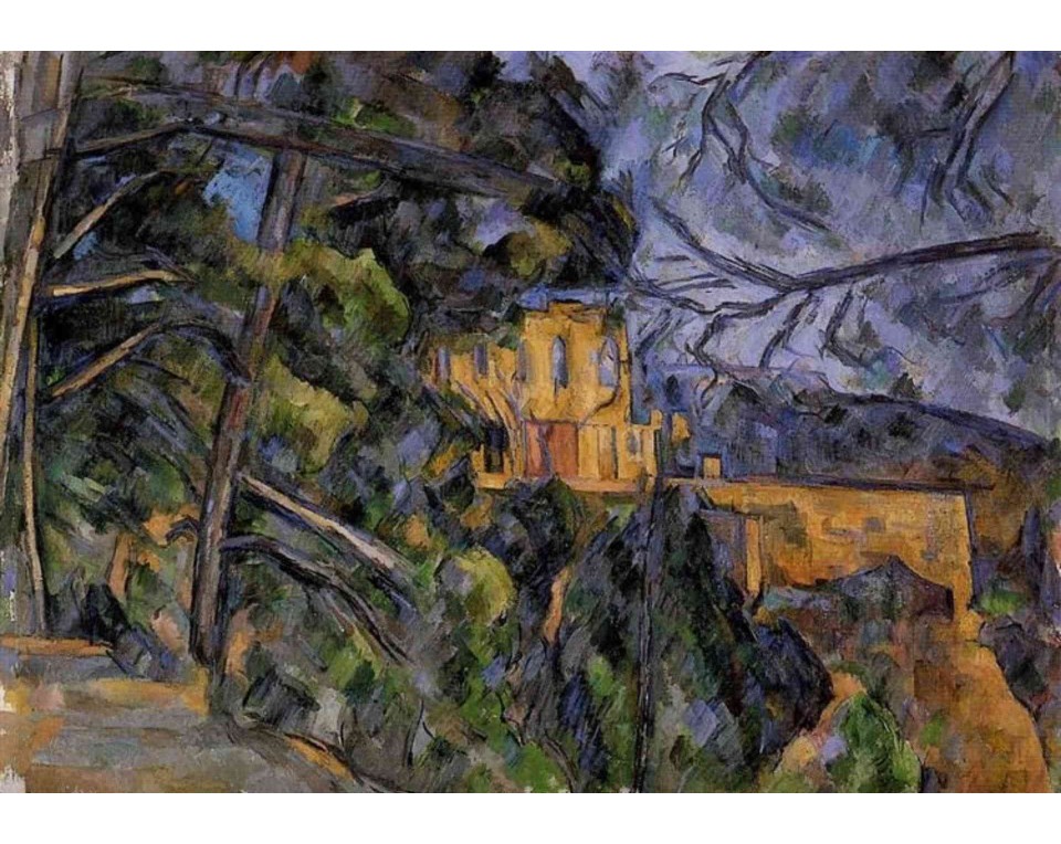 ΠΙΝΑΚΑΣ ΣΕ ΚΑΜΒΑ Paul Cézanne - Château Noir