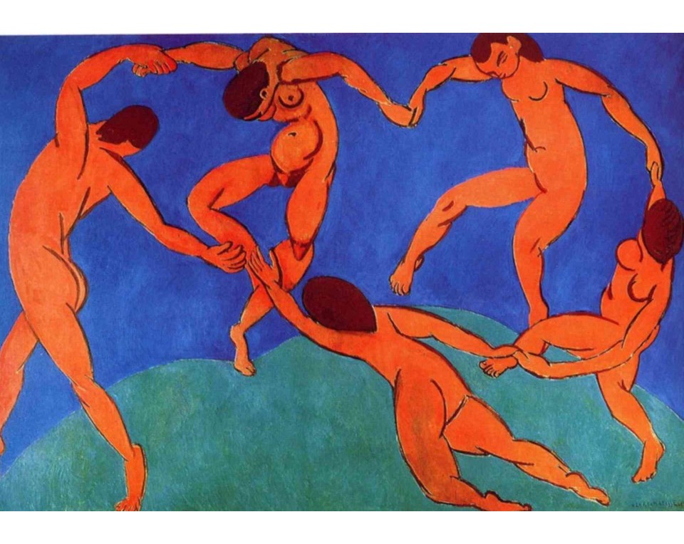 ΠΙΝΑΚΑΣ ΣΕ ΚΑΜΒΑ Henri Matisse - Ο Χορός