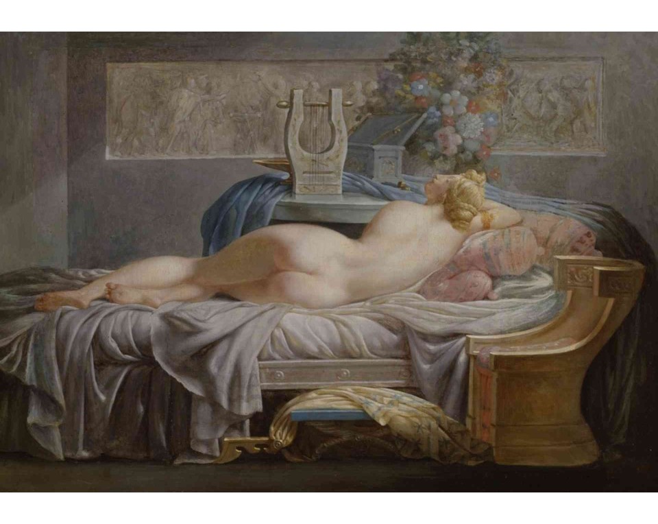 ΠΙΝΑΚΑΣ ΣΕ ΚΑΜΒΑ Jean-Baptiste Regnault - Σαπφώ