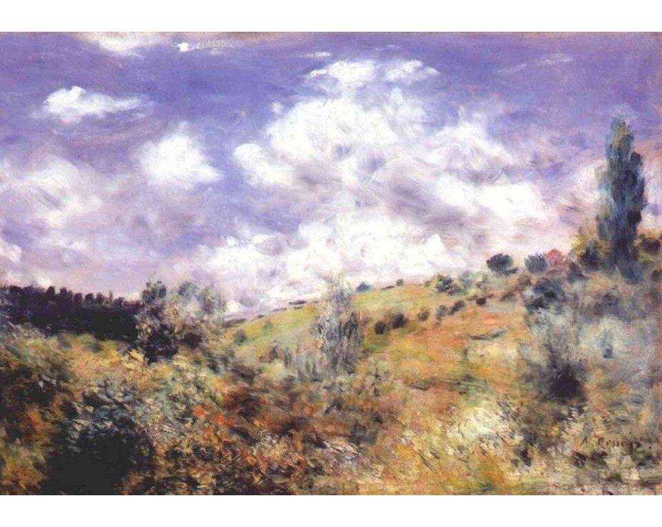 ΠΙΝΑΚΑΣ ΣΕ ΚΑΜΒΑ Pierre-Auguste Renoir - Η Ριπή Ανέμου