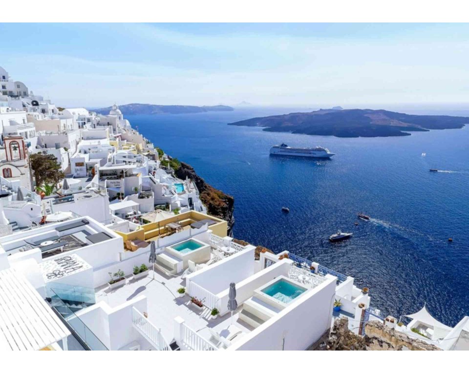 ΠΙΝΑΚΑΣ ΣΕ ΚΑΜΒΑ Νησιώτικη Θέα
