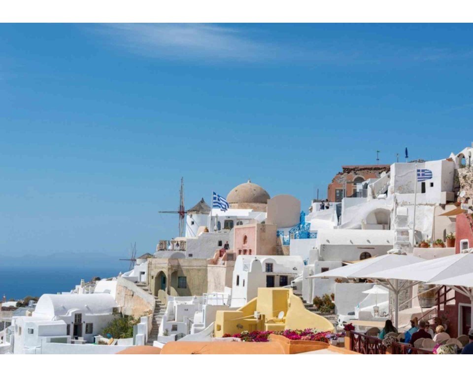 ΠΙΝΑΚΑΣ ΣΕ ΚΑΜΒΑ Νησιώτικη Θέα