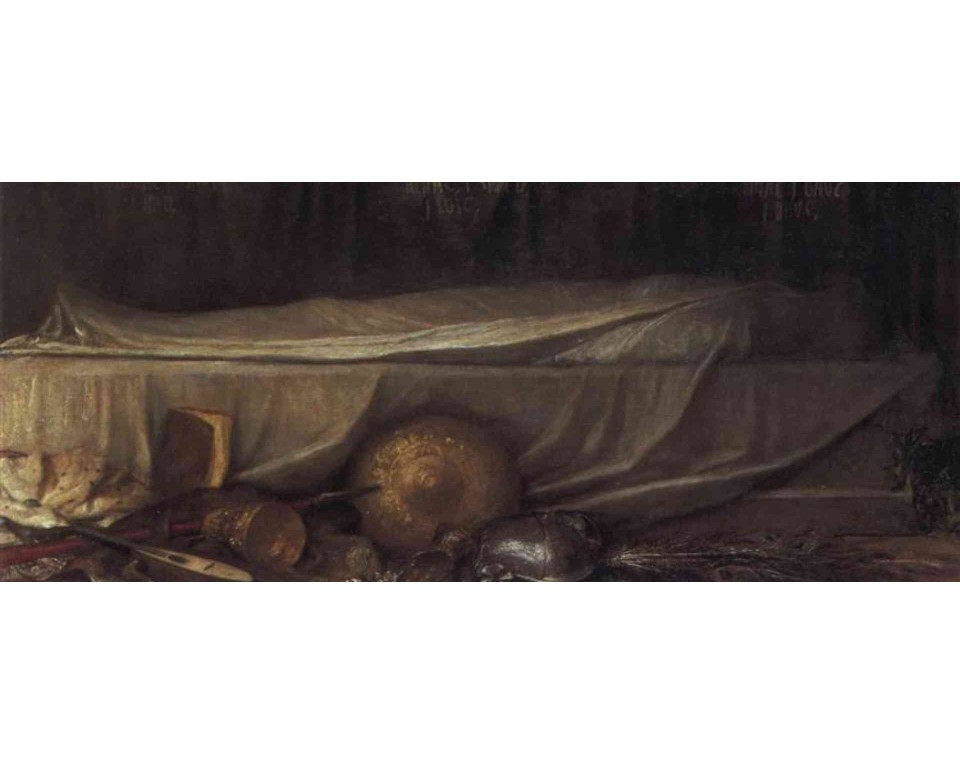 ΠΙΝΑΚΑΣ ΣΕ ΚΑΜΒΑ George Frederic Watts - Sic Transit