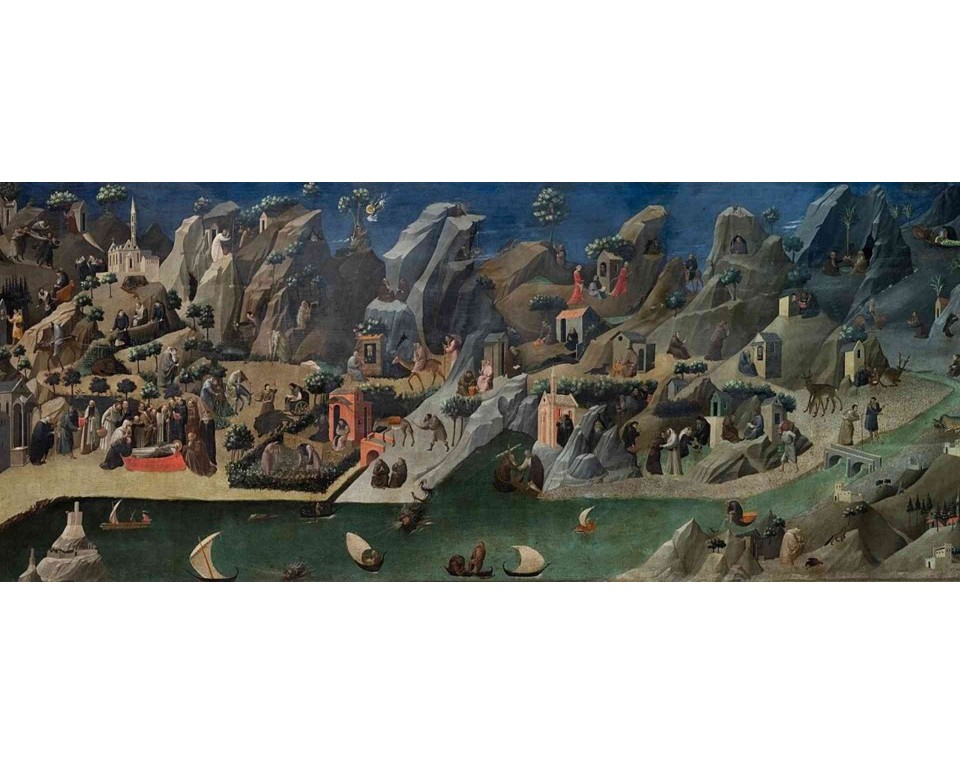 ΠΙΝΑΚΑΣ ΣΕ ΚΑΜΒΑ Fra Angelico - Θηβαΐδα