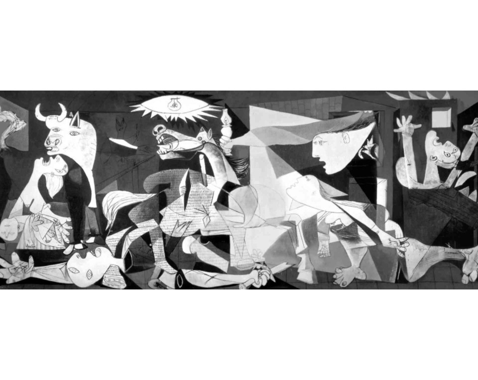 ΠΙΝΑΚΑΣ ΣΕ ΚΑΜΒΑ Pablo Picasso - Γκερνίκα