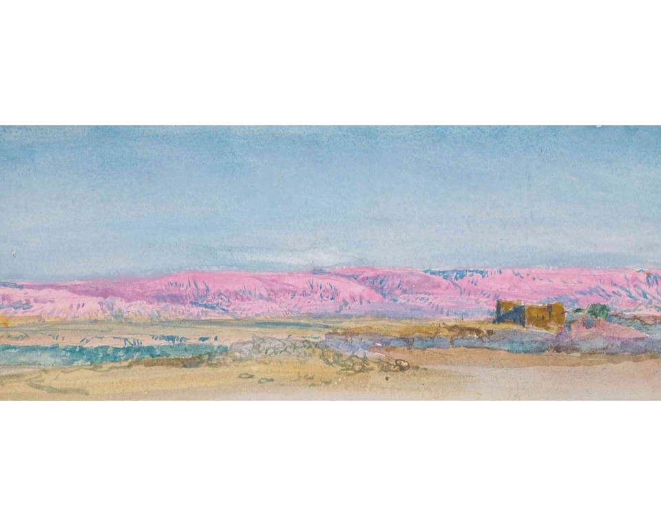 ΠΙΝΑΚΑΣ ΣΕ ΚΑΜΒΑ Arthur Ditchfield - Ένα Ορεινό Τοπίο