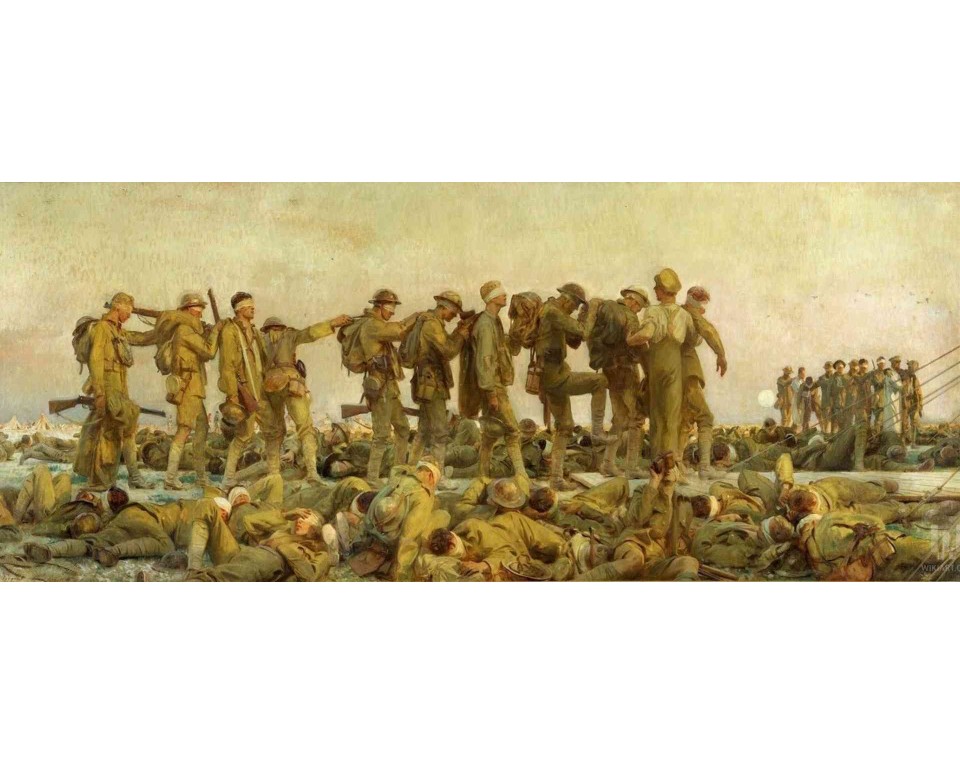 ΠΙΝΑΚΑΣ ΣΕ ΚΑΜΒΑ John Singer Sargent - Αεριωμένοι