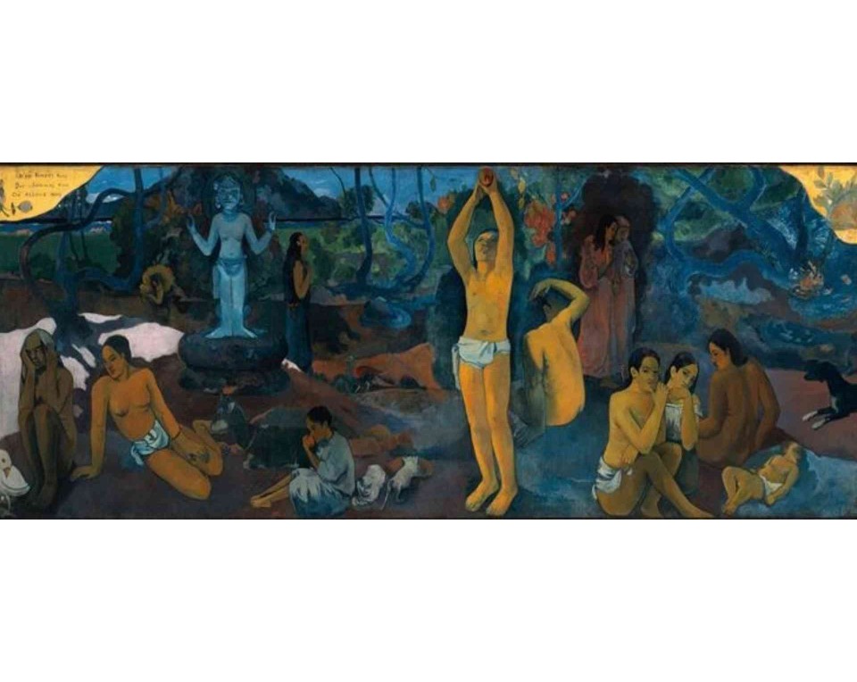ΠΙΝΑΚΑΣ ΣΕ ΚΑΜΒΑ Paul Gauguin - Από πού Ερχόμαστε; Τι Είμαστε; Πού Πάμε;