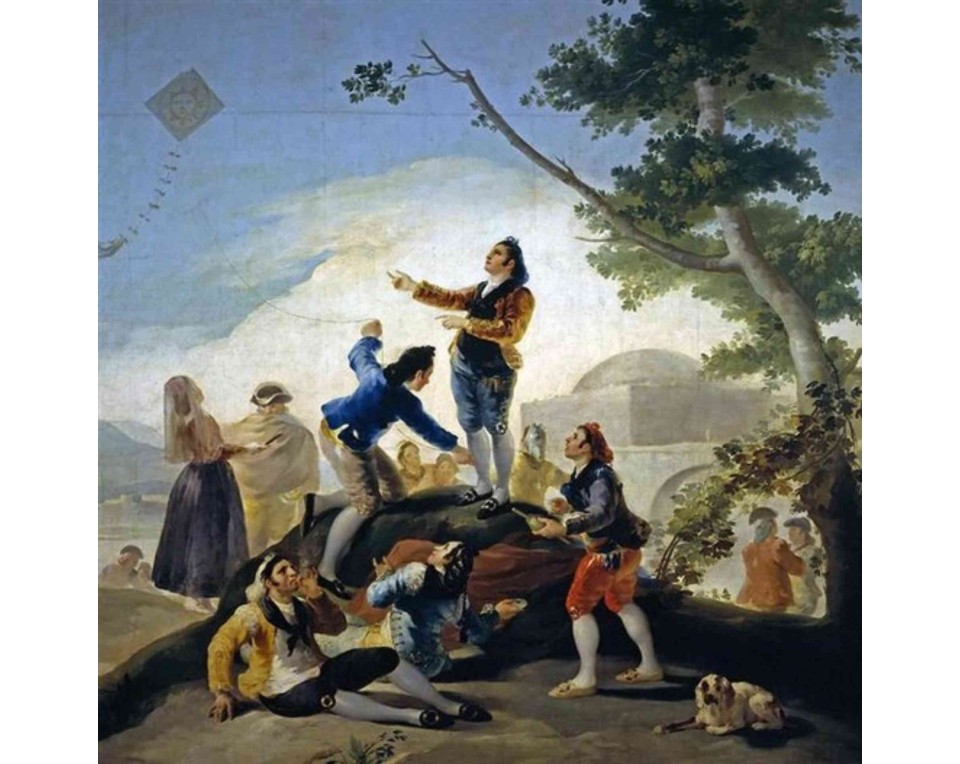 ΠΙΝΑΚΑΣ ΣΕ ΚΑΜΒΑ Francisco Goya - Ο Χαρταετός