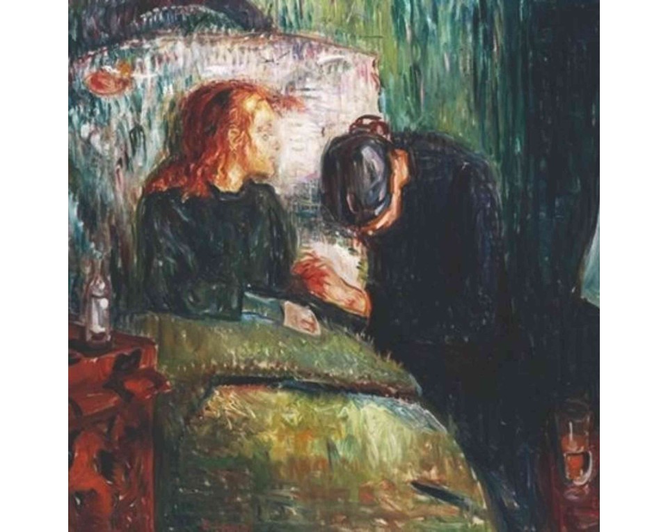 ΠΙΝΑΚΑΣ ΣΕ ΚΑΜΒΑ Edvard Munch - Το Άρρωστο Παιδί