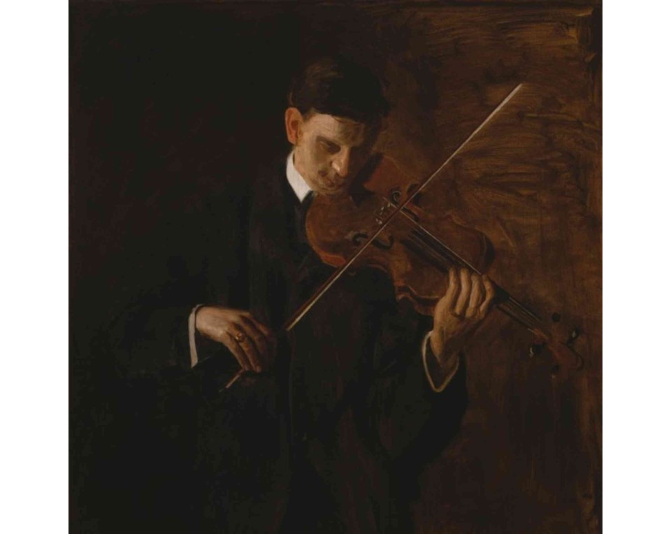 ΠΙΝΑΚΑΣ ΣΕ ΚΑΜΒΑ Thomas Eakins - Ο Βιολιστής