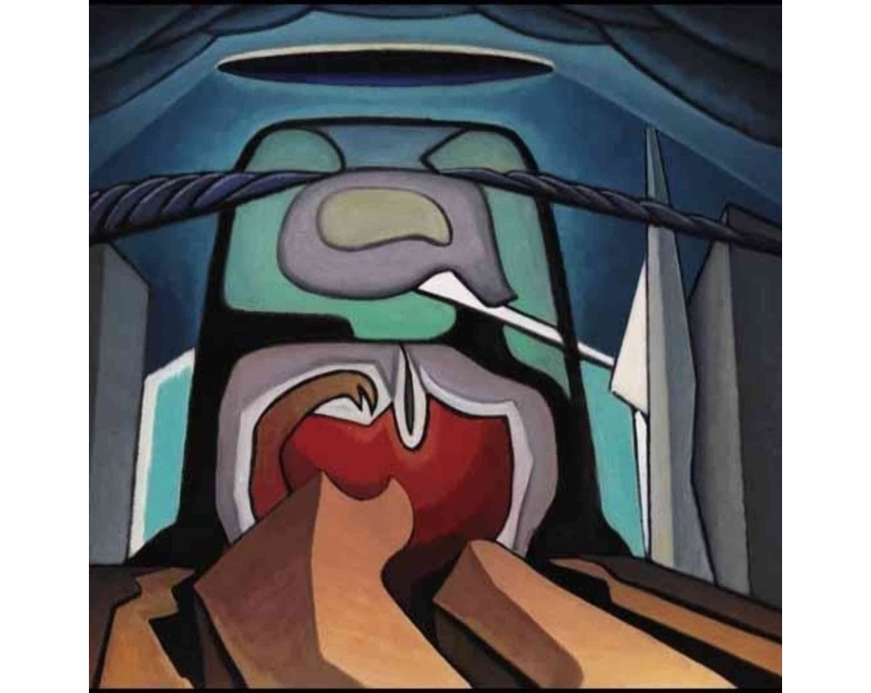ΠΙΝΑΚΑΣ ΣΕ ΚΑΜΒΑ Lawren Harris - LSH 21