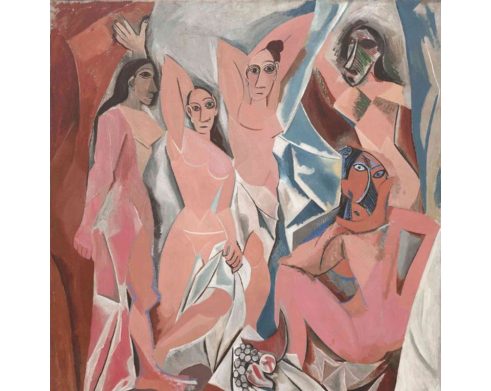 ΠΙΝΑΚΑΣ ΣΕ ΚΑΜΒΑ Pablo Picasso - Οι Δεσποινίδες της Αβινιόν