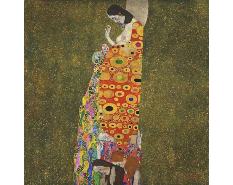 ΠΙΝΑΚΑΣ ΣΕ ΚΑΜΒΑ Gustav Klimt - Ελπίδα ΙΙ