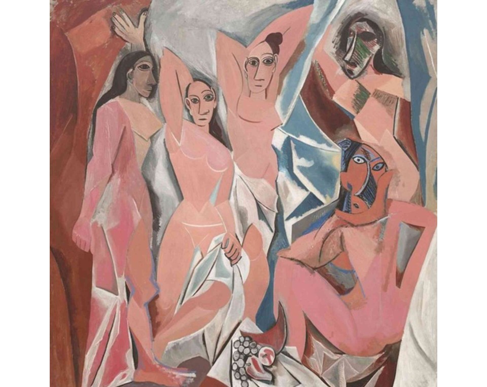 ΠΙΝΑΚΑΣ ΣΕ ΚΑΜΒΑ Pablo Picasso - Οι Δεσποινίδες της Αβινιόν