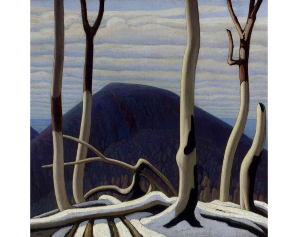 ΠΙΝΑΚΑΣ ΣΕ ΚΑΜΒΑ Lawren Harris - Πάνω από τη Λίμνη Σουπίριορ