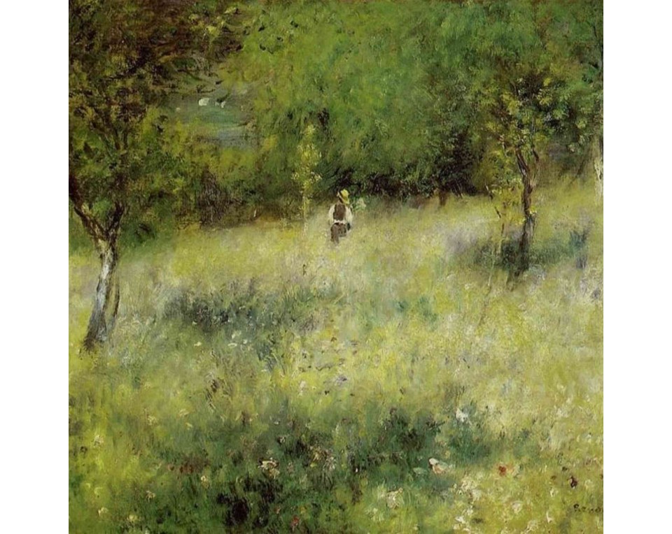 ΠΙΝΑΚΑΣ ΣΕ ΚΑΜΒΑ Pierre-Auguste Renoir - Άνοιξη στο Σατού