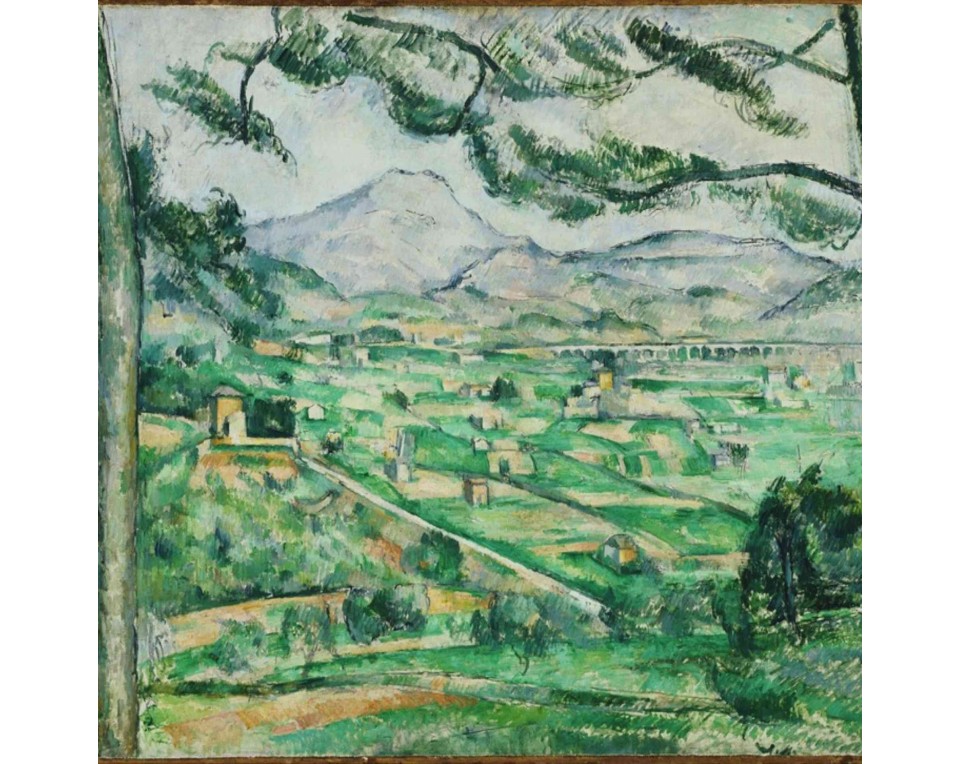 ΠΙΝΑΚΑΣ ΣΕ ΚΑΜΒΑ Paul Cézanne - Το Όρος Σαιντ-Βικτουάρ