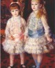 Pierre-Auguste Renoir "Les Demoiselles Cahen d'Anvers" Εκτύπωση έργο τέχνης σε κάμβα τελαρωμένο κάθετο 40Χ60εκ 