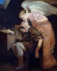 πίνακας του Paul Cézanne με τίτλο «Το Φιλί της Μούσας» (The Kiss of the Muse)Εκτύπωση έργο τέχνης σε κάμβα τελαρωμένο κάθετο 40Χ60εκ 