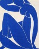 «Μπλε Γυμνό II» (Nu Bleu II) του Γάλλου καλλιτέχνη Ανρί Ματίς. Εκτύπωση έργο τέχνης σε κάμβα τελαρωμένο κάθετο 40Χ60εκ 