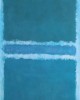 "Untitled (Blue Divided by Blue)" του Μαρκ Ρόθκο (Mark Rothko).  Εκτύπωση έργο τέχνης σε κάμβα τελαρωμένο κάθετο 40Χ60εκ 