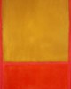  Μαρκ Ρόθκο (Mark Rothko) με τίτλο "Ώχρα και Κόκκινο σε Κόκκινο" ("Ochre and Red on Red").  Εκτύπωση έργο τέχνης σε κάμβα τελαρωμένο κάθετο 40Χ60εκ 