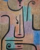 Πάουλ Κλέε (Paul Klee) με τίτλο "Αρχάγγελος" ("Archangel" ή "Erzengel").  Εκτύπωση έργο τέχνης σε κάμβα τελαρωμένο κάθετο 40Χ60εκ 