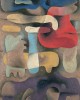  «Mask 4» (Μάσκα 4), που δημιουργήθηκε το 1936 από τον Γερμανό ζωγράφο Willi Baumeister. Εκτύπωση έργο τέχνης σε κάμβα τελαρωμένο κάθετο 40Χ60εκ 
