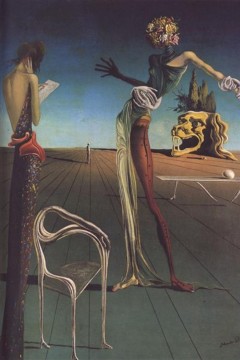 "Γυναίκα με κεφάλι από τριαντάφυλλα" (Woman with a Head of Roses), ένα έργο του σουρεαλιστή καλλιτέχνη Σαλβαδόρ Νταλί (Salvador Dalí). Εκτύπωση έργο τέχνης σε κάμβα τελαρωμένο κάθετο 40Χ60εκ 