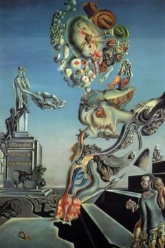  "Εναρκτήρια Ανατριχίλα" (Inaugural Gooseflesh), ένα έργο του Σαλβαδόρ Νταλί. Εκτύπωση έργο τέχνης σε κάμβα τελαρωμένο κάθετο 40Χ60εκ 