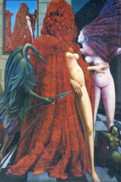 «Η Ένδυση της Νύφης» (The Robing of the Bride), (Max Ernst) Εκτύπωση έργο τέχνης σε κάμβα τελαρωμένο κάθετο 40Χ60εκ 