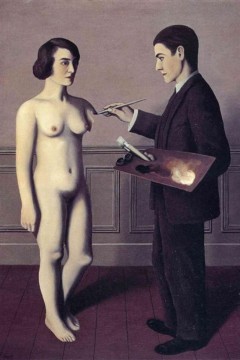 Καλλιτέχνης: Ρενέ Μαγκρίτ (René Magritte) Τίτλος: Η Προσπάθεια του Αδύνατου (La Tentative de l'Impossible) Εκτύπωση έργο τέχνης σε κάμβα τελαρωμένο κάθετο 40Χ60εκ 