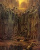 Ζντζίσουαφ Μπεκσίνσκι (Zdzisław Beksiński).  Εκτύπωση έργο τέχνης σε κάμβα τελαρωμένο κάθετο 40Χ60εκ 
