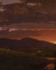Frederic Edwin Church με τίτλο "Λυκόφως, «Σύντομος Διαιτητής» Μεταξύ Ημέρας και Νύχτας» (Ηλιοβασίλεμα)".  Εκτύπωση έργο τέχνης σε κάμβα τελαρωμένο οριζόντιο 40Χ60εκ 