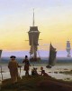 "Τα σκαλοπάτια της ζωής" (Die Lebensstufen) του Γερμανού ρομαντικού ζωγράφου Κάσπαρ Ντάβιντ Φρίντριχ Εκτύπωση έργο τέχνης σε κάμβα τελαρωμένο οριζόντιο 40Χ60εκ 